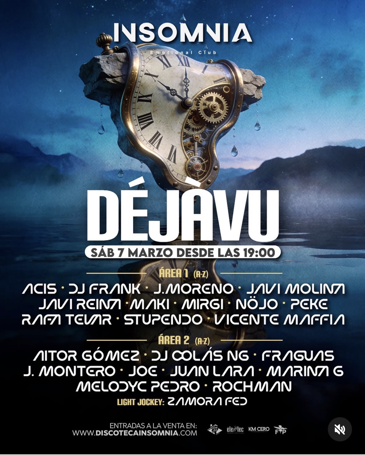 DÉJÀVU  · evento en Flipala