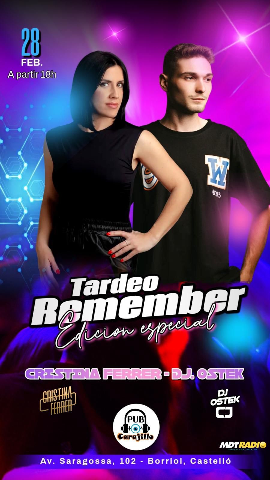 Tardeo Remember Edición Especial  · evento en Flipala