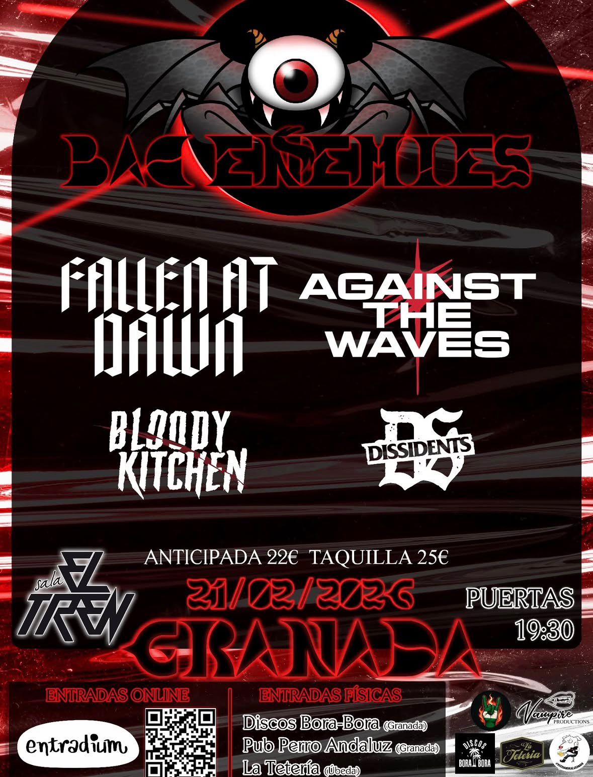 Bad Enemies Granada  · evento en Flipala