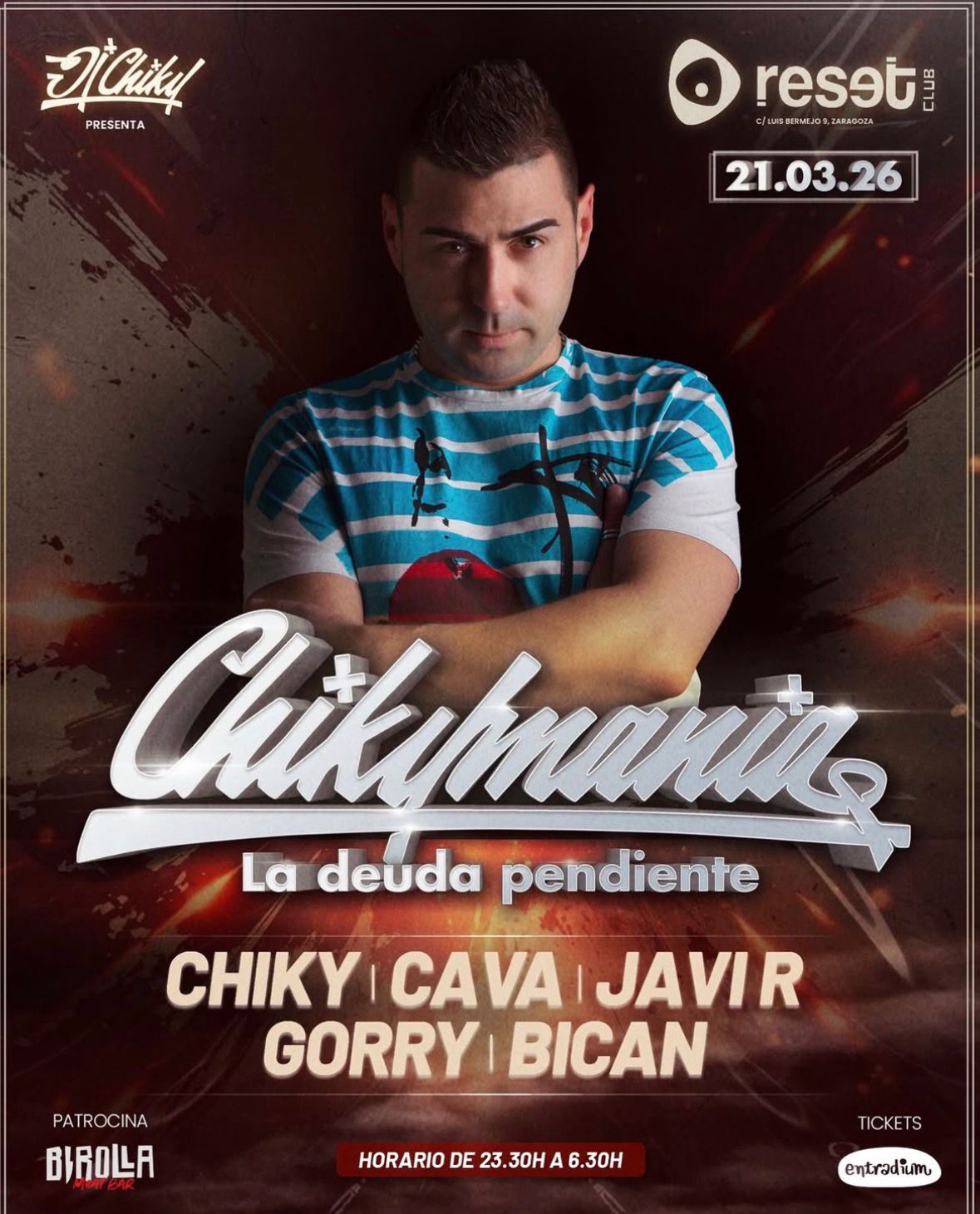 Chikymania: La deuda pendiente · evento en Flipala