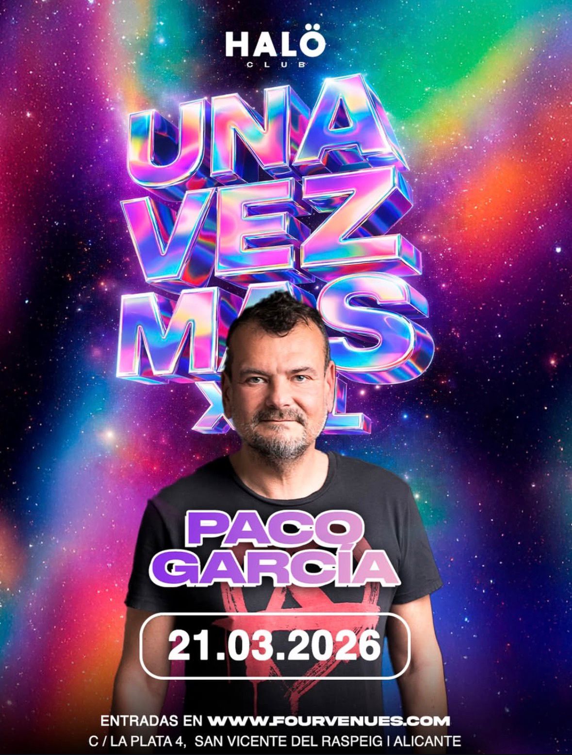 UNA VEZ MÁS XL · evento en Flipala