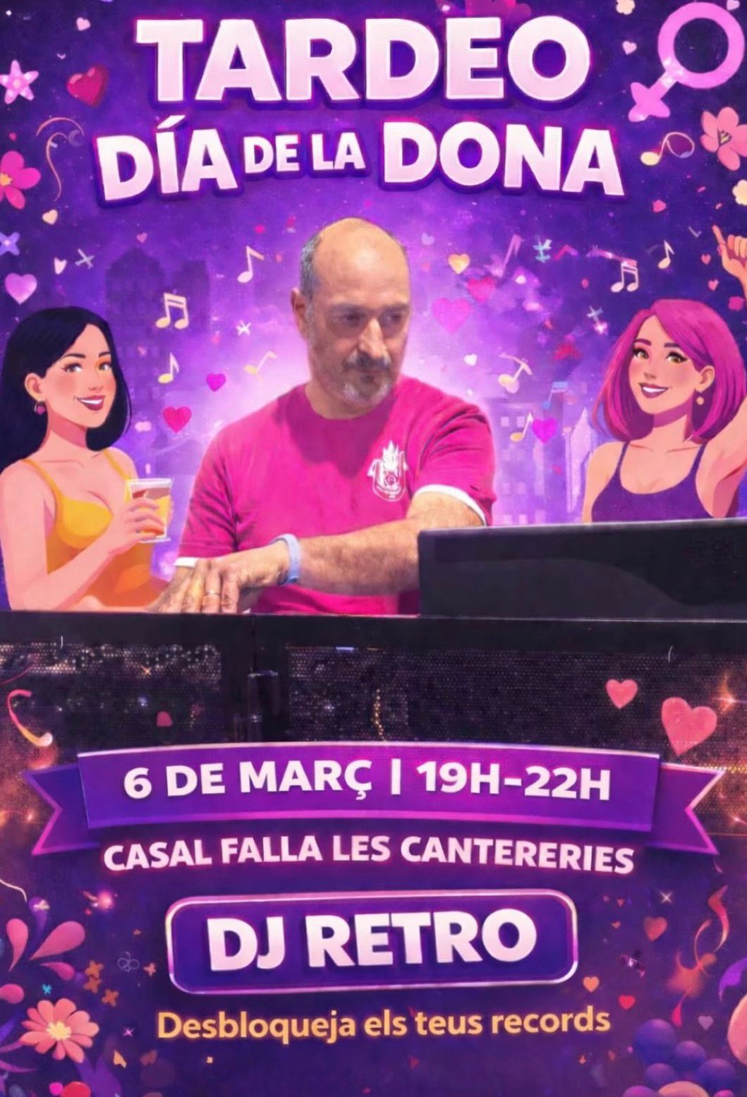 Tardeo Día de la Dona  · evento en Flipala