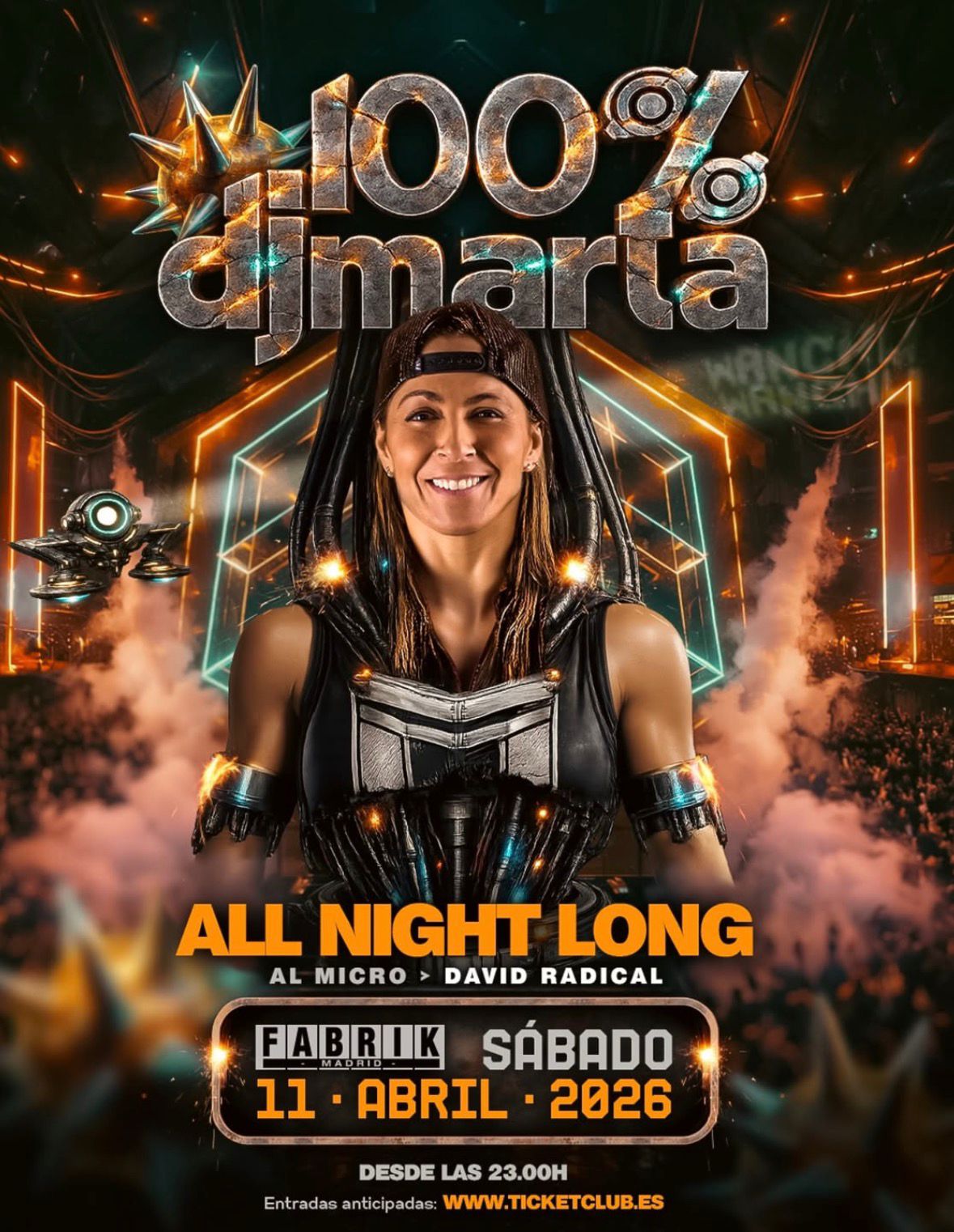 100% DJ Marta · evento en Flipala