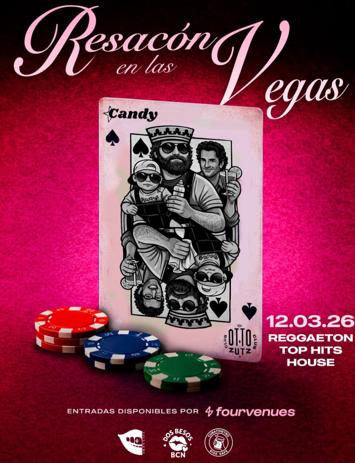 Resacón en las Vegas · evento en Flipala